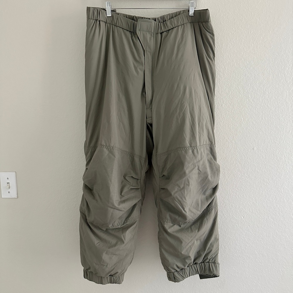 Tennier Industries ECWCS Gen III Layer 7 Trousers Large Regular Gray Tactical